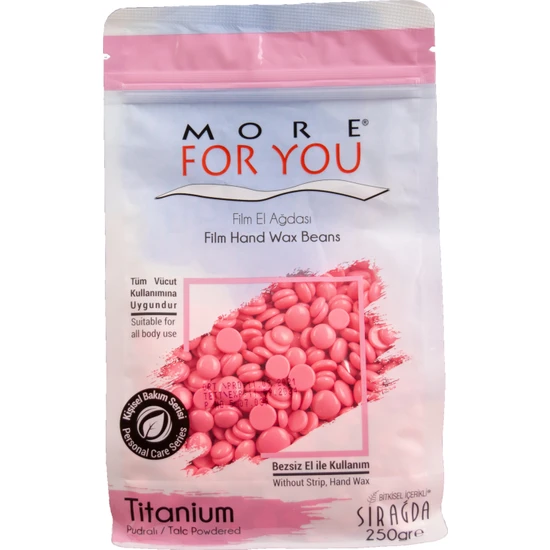 More For You Boncuk Ağda Titanyum (Pembe) 250 gr