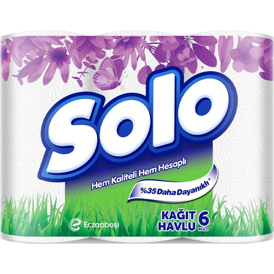 Solo 6'lı Kağıt Havlu