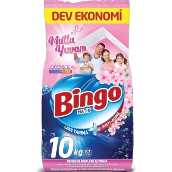 Bingo Matik Beyazlar ve Renkliler 10 kg