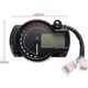 Homyl Motosiklet Motosiklet Dijital LCD Speedometer Kilometre Sayacı Gauge 14000 Rpm 299 Kmh (Yurt Dışından)