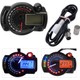 Homyl Motosiklet Motosiklet Dijital LCD Speedometer Kilometre Sayacı Gauge 14000 Rpm 299 Kmh (Yurt Dışından)
