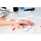Maxi Kablolu / Soketli Elektrot 5*5 cm ems Tens Cihazı Pin Girişli Elektrod , 5 Paket = 20 Adet