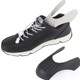Baosity 1 Çift Plastik Ayakkabı Kırışıklık Önleyici Aparat - Siyah (Yurt Dışından)