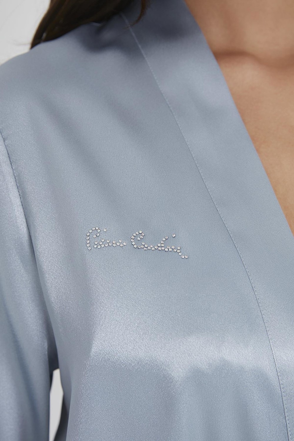 Pierre Cardin Saten Sabahlık - 1010 görsel 7