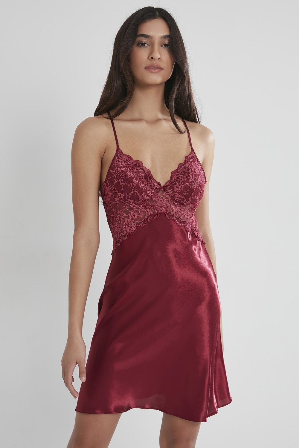 Pierre Cardin Saten Dantelli Gecelik - 608 görsel 6