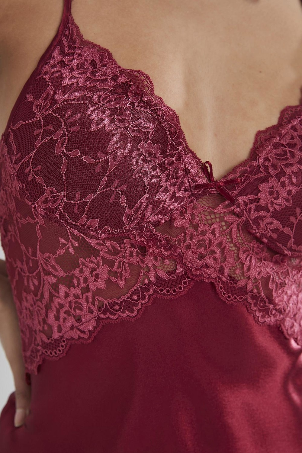 Pierre Cardin Saten Dantelli Gecelik - 608 görsel 7