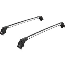 Turtle Air-2 Silver Kit Honda Hr-V Tavan Taşıyıcı Ara Atkı Seti Gri Uyumlu Model Yılları 2015-2016-2017-2018-2019-2020-2021