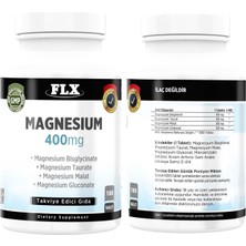 Flx Magnesium Malat 180 Tablet & Nevfix Vitamin D3-K2 120 Tablet