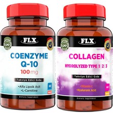 Flx Coenzyme Q10 60 Tablet &flx Kollajen Tip-1-2-3 60 Tablet