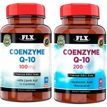 Flx Coenzyme Q10 60 Tablet & Flx Koenzyme Q-10 200 Mg 60 Tablet