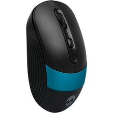 Everest SM-18 Usb Siyah/Mavi 2.4Ghz Optik Kablosuz Mouse