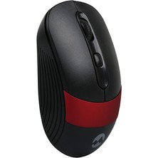 Everest SM-18 Usb Siyah/Kırmızı 2.4Ghz Optik Kablosuz Mouse