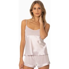 Pierre Cardin Kadife Saten Şort & Kombi Takım - 440