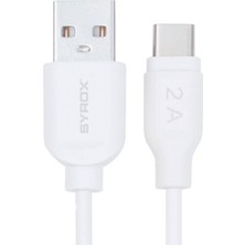 Syrox Type C Şarj ve Senkron Kablosu 1 M