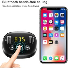 ZSZH 372 Araba Çok Fonksiyonlu Akıllı Mp3 Çalar Çift USB Bluetooth Hands-Free Alıcı (Yurt Dışından)