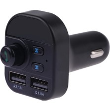 ZSZH 805E Çift USB Şarj Bluetooth Fm Verici Mp3 Müzik Çalar Araç Kiti (Yurt Dışından)