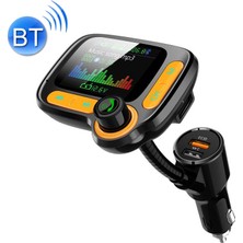 ZSZH 1.77 Renkli Ekran Araba Mp3 Bluetooth Çalar Fm Verici Qc3.0 Hızlı Şarj  (Yurt Dışından)