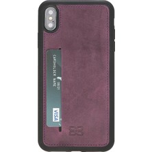 Bouletta Fxc-Cc Deri Telefon Kılıfı iPhone Xs Max Mor