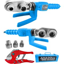Anadolustrong ANS1026 Pprc 600 Watt  Boru Kaynak Mini Makina Seti  Plastik Boru Kaynak Makinesi