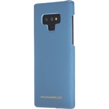 Maison De Noblesse Ultimate Jacket Deri Telefon Kılıfı  Note 9 Erc8 Mavi