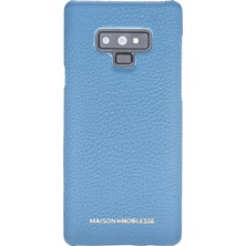 Maison De Noblesse Ultimate Jacket Deri Telefon Kılıfı  Note 9 Erc8 Mavi