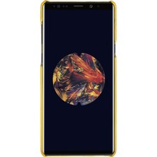 Maison De Noblesse Ultimate Jacket Deri Telefon Kılıfı  Note 9 FL12 Sarı