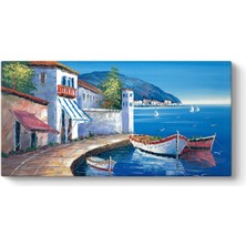 Tabloshop Deniz Manzarası Soyut Tablo