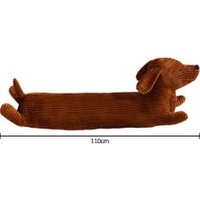 Lovoski Karikatür Hayvan Dachshund Uzun Peluş Oyuncak - Kahverengi (Yurt Dışından)