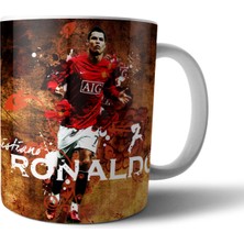 Pixxa Cristiano Ronaldo Cr7 Manchester United Kupa Bardak Model 1
