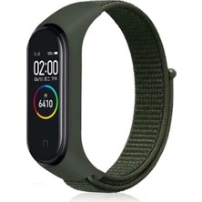 Mi7a Xiaomi Mi Band 3 4 5 6 Hasır Kumaş Örgü Spor Kordon Kayış