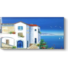 Tabloshop Santorini Deniz Manzara Tablosu