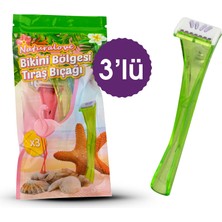 Naturalove Bikini Bölgesi Tıraş Bıçağı Nature Love 3 Lü