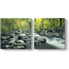 Tabloshop Orman Ağaçları Tablosu