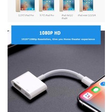 US TECHNOLOGY iphone 6 7 8 11 Xr Lightning To Hdmı Dönüştürücü Adaptör