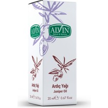 Alvin Ardıç Yağı (Juniper Oil), Doğal, 20 ml