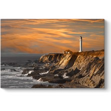 Tabloshop Deniz Feneri Manzarası Tablosu