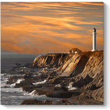 Tabloshop Deniz Feneri Manzarası Tablosu