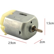 Hobialem 5 Adet Deney Motoru Dc Motor Mini Motor Elektrik Motoru