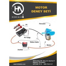 Hobialem Basit Motor Devresi Deney Seti Eğitici Motor Devresi Iş Eğitimi Seti