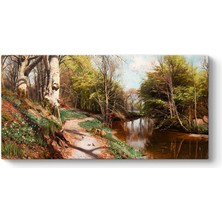 Tabloshop Peder Mork Monsted - Vesenny Landscape Tablosu
