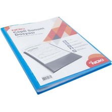 Noki A4 Cepli Sunum Dosyası Mavi 20 Yaprak