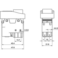 Catpower 2501 Şalter Tetik Buton Anahtar