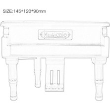 Tcherchi Ahşap Piyano Temalı Müzik Kutusu (Yurt Dışından)