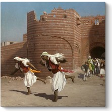 Tabloshop Jean Leon Gerome - Paşanın Koşucuları Tablosu