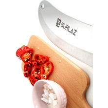 SürLaz Soğan Satırı Pide Kesici Kokoreç Satırı Salata Bıçağı Sürlaz Prime