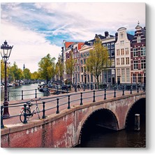 Tabloshop Amsterdam Köprü Kanal Tablosu