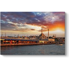 Tabloshop Galata Köprüsü ve Yeni Camii Tablosu