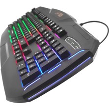SC790 Oyuncu Klavye RGB Gökkuşağı Gaming Klavye