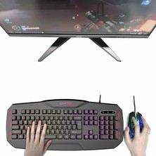 SC790 Oyuncu Klavye RGB Gökkuşağı Gaming Klavye