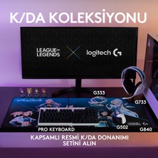 Logitech G G733 K/DA LIGHTSPEED RGB Kablosuz 7.1 Surround Ses Oyuncu Kulaklığı